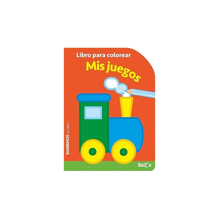 LIBRO PARA COLOREAR - MIS JUEGOS.